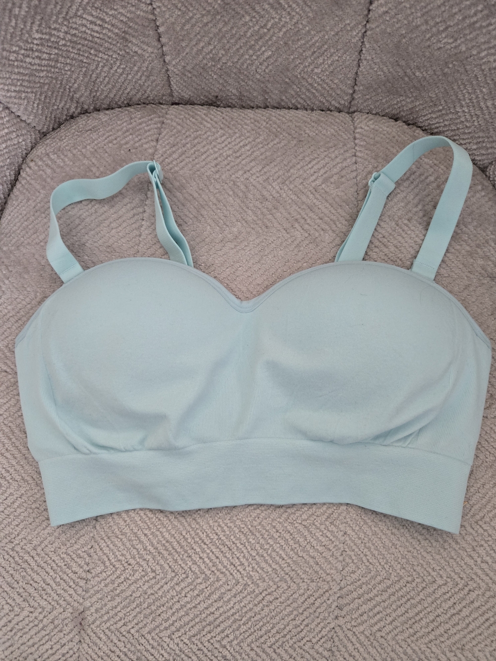 La Vie En Rose Light Blue Pull On Bra